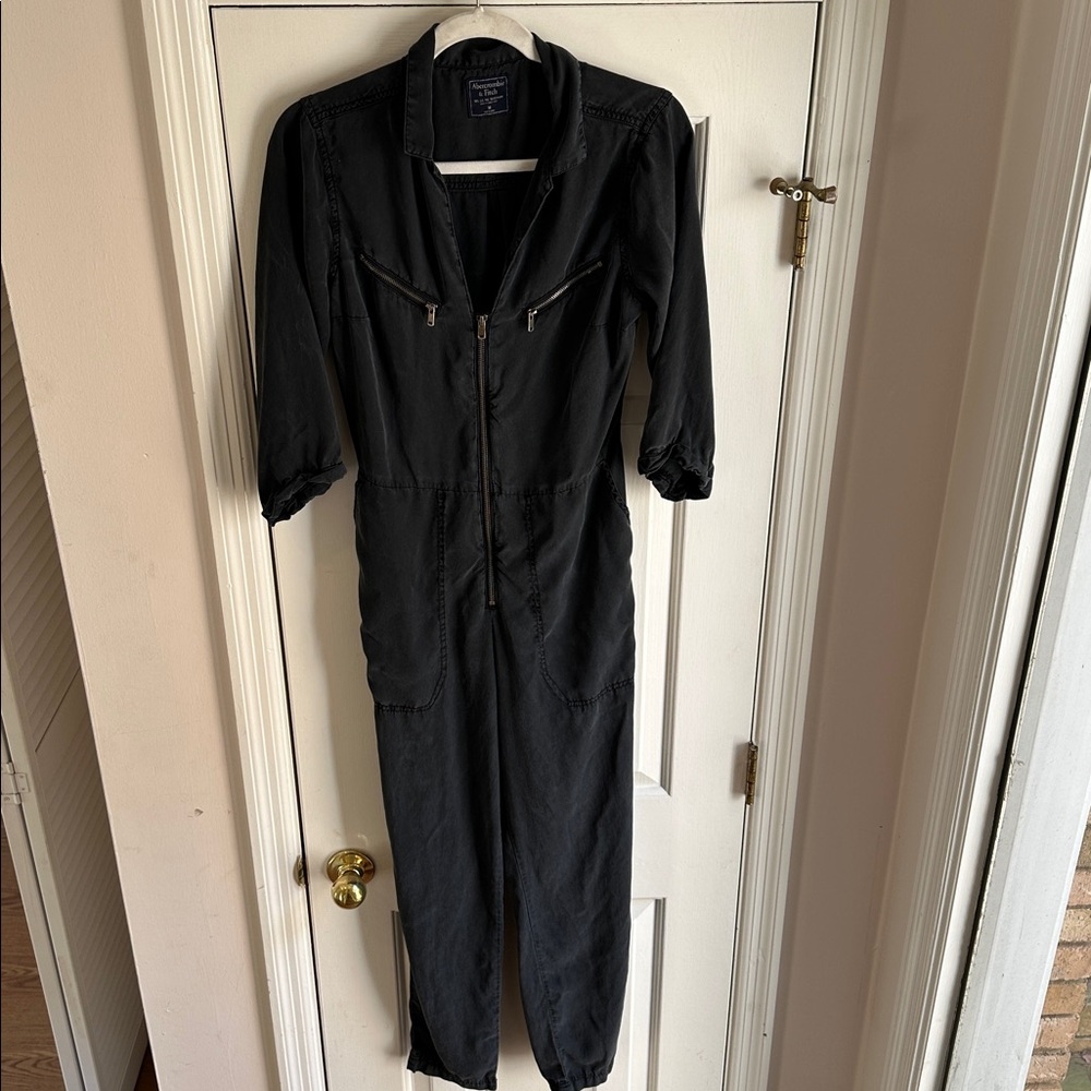 Abercrombie & Fitch Black Jumpsuit